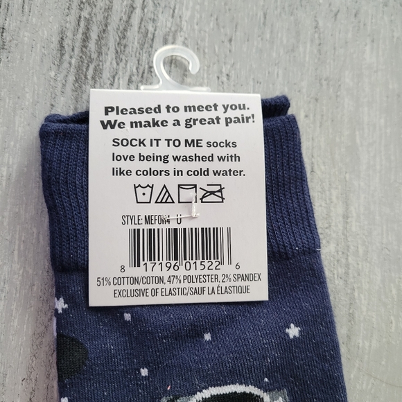 2/$15 One Giant Leap Crew Socks - Picture 3 of 3